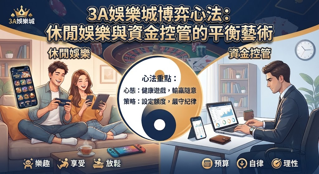 休閒娛樂與資金控管的平衡藝術