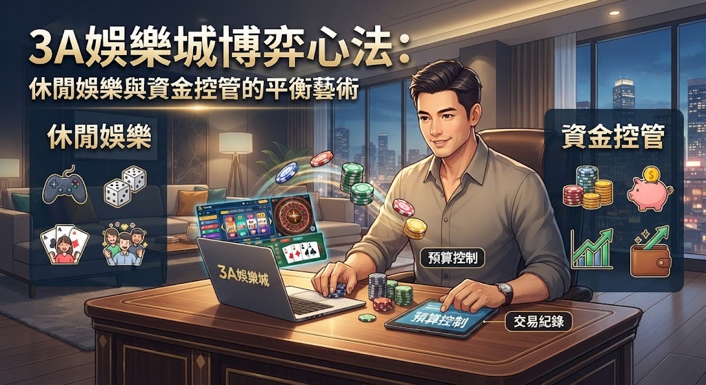 休閒娛樂與資金控管的平衡藝術