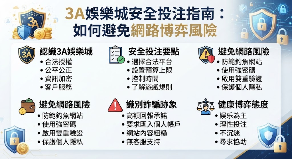 安全投注指南避免網路博弈風險